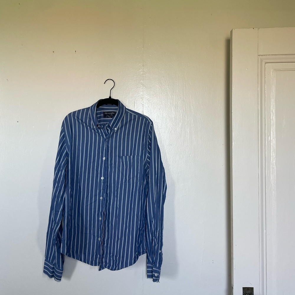Cute striped button down